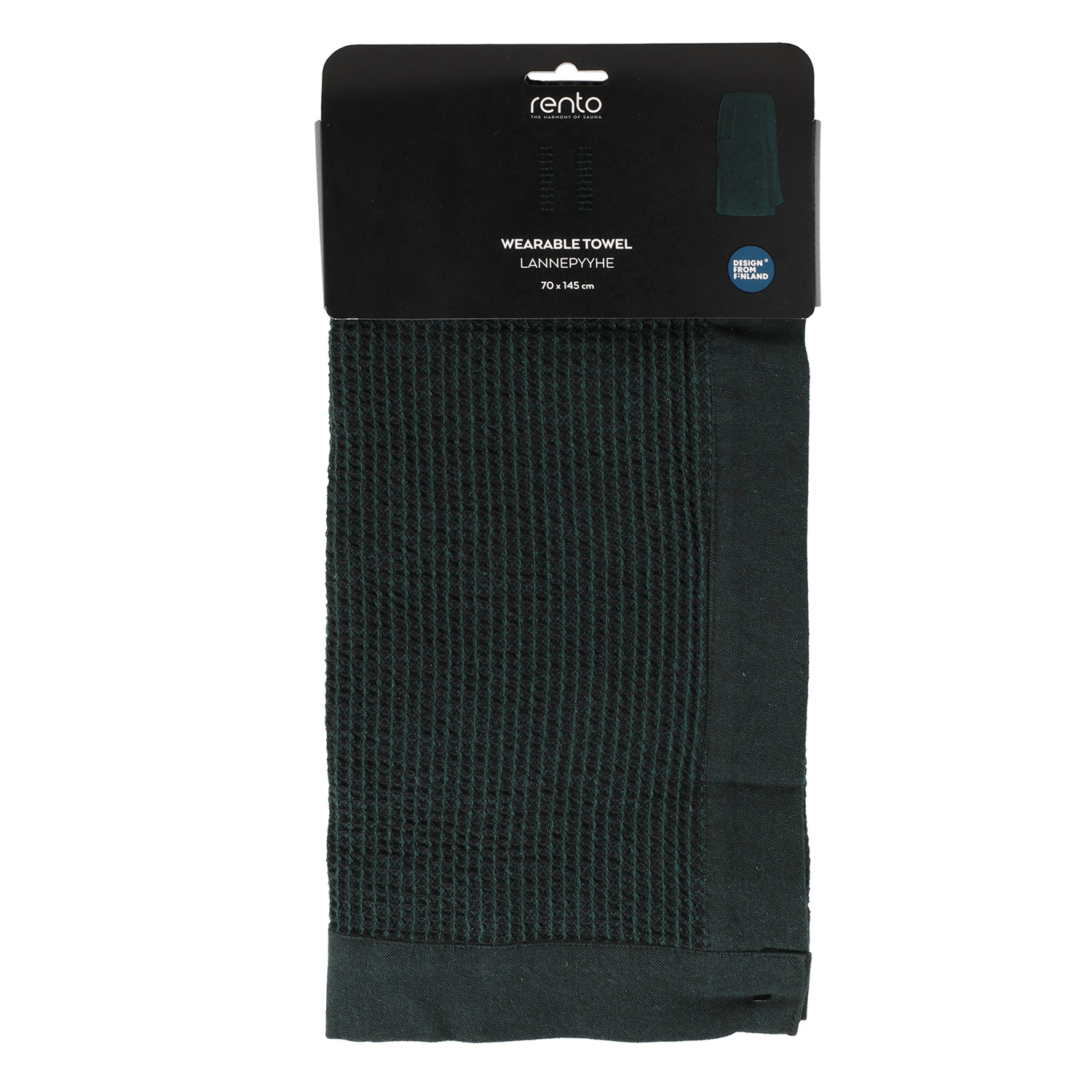 Saunaseelik meestele RENTO GREEN 70x145cm