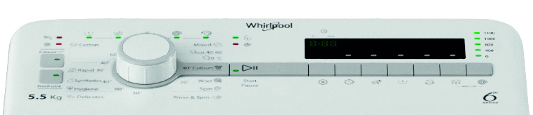 Pesumasin Whirlpool TDLR55140SEU - Pilt 3
