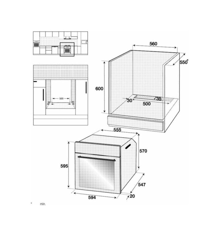 Integreeritav ahi Beko BBIE17301BD - Pilt 5