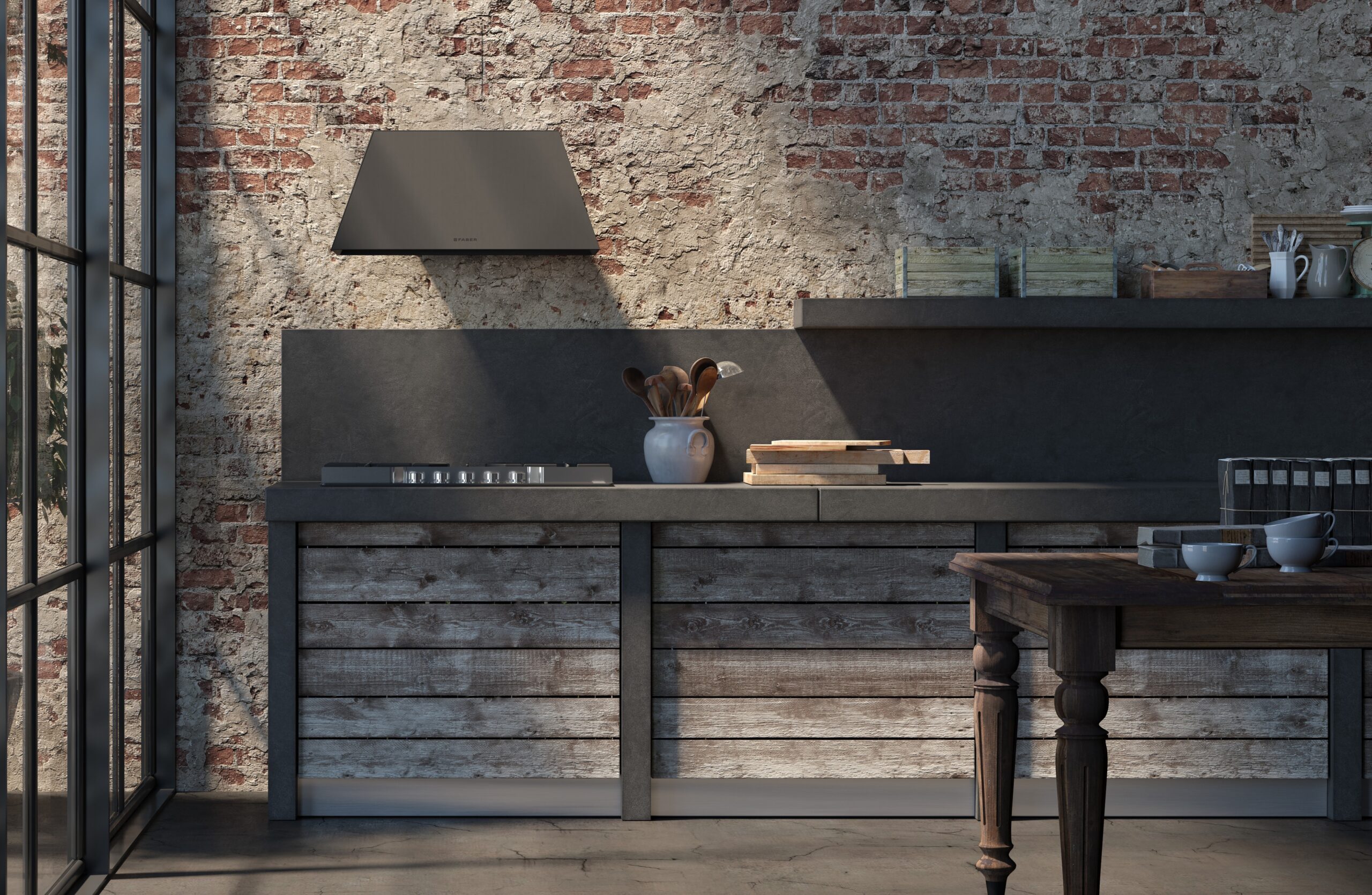 Õhupuhastaja Faber Chloe pewter