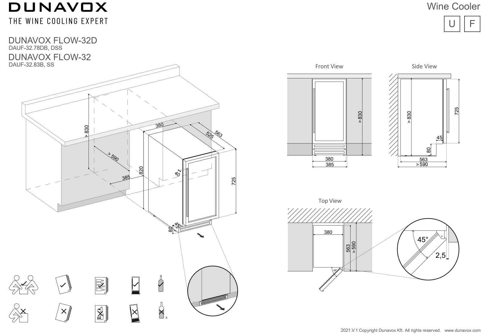 Veinikülmik Dunavox DAUF-32.83MB Flow - Pilt 4