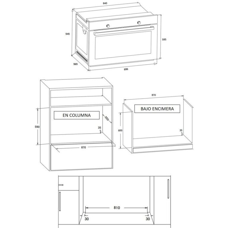 Integreeritav ahi De Dietrich DOE7900XE - Pilt 3