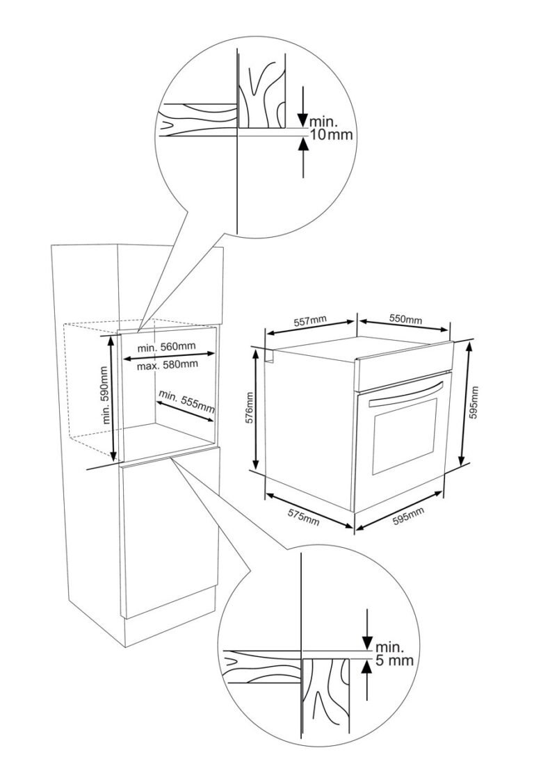 Integreeritav auruahi Kluge KTE1040B - Pilt 5