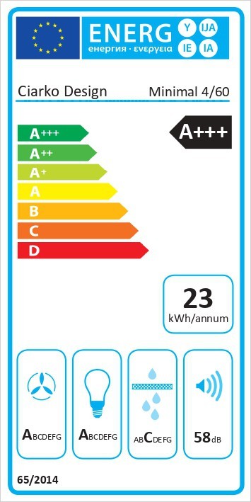 Õhupuhastaja Ciarko Design Minimal 4 60 cm - Pilt 6