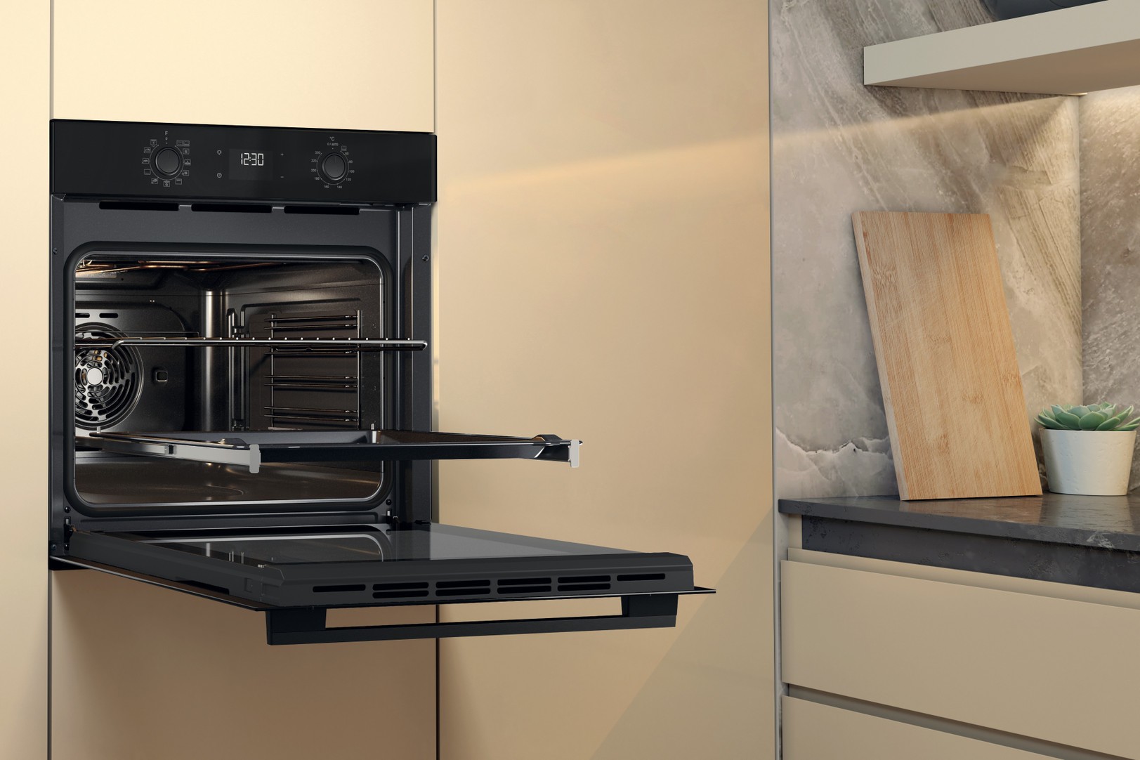 Integreeritav ahi Whirlpool OMK58CU1SB