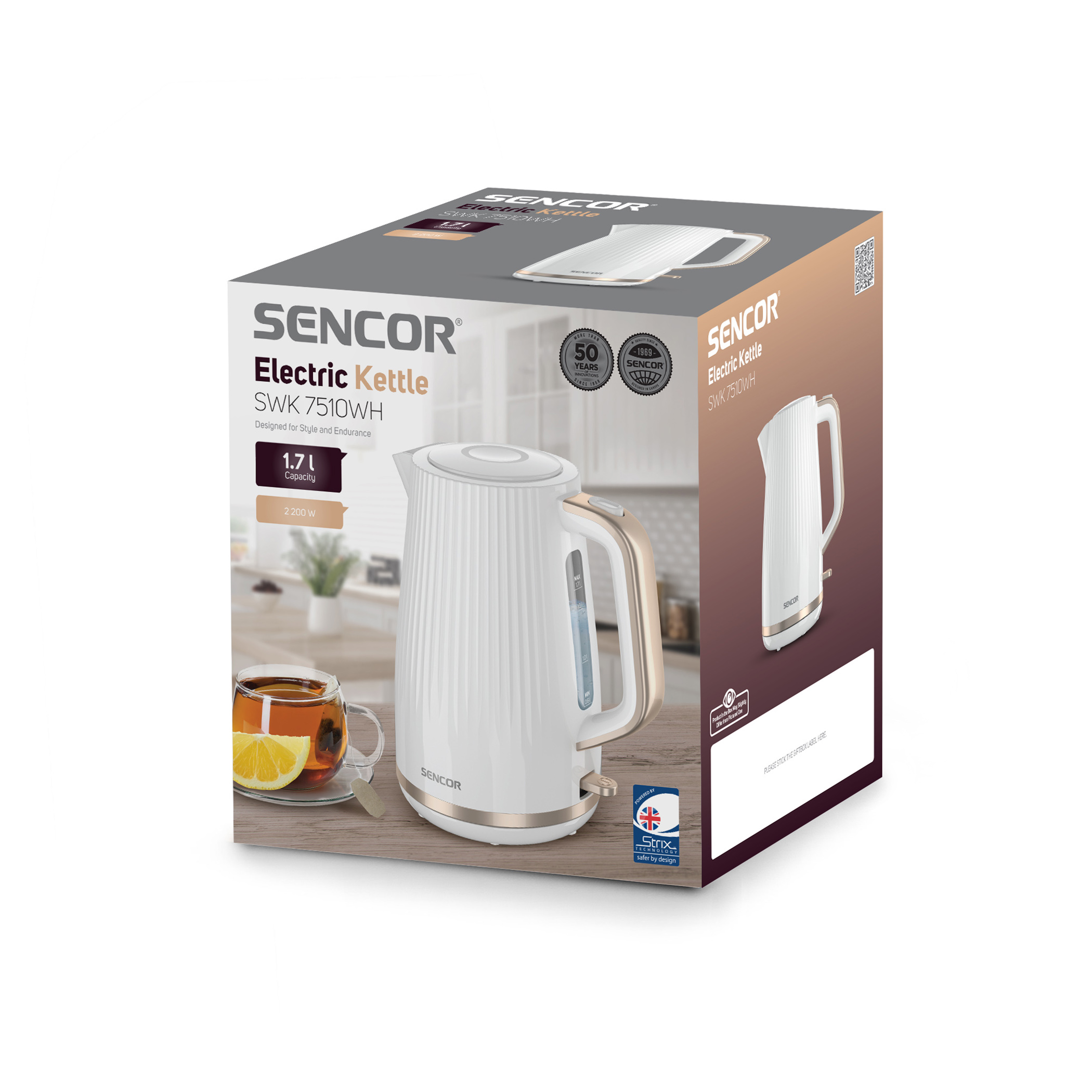 Veekeetja Sencor SWK7510WH, valge