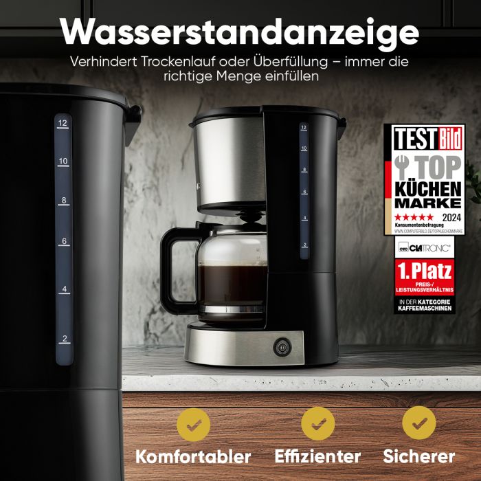 Kohvimasin Clatronic KA3808 - Pilt 3