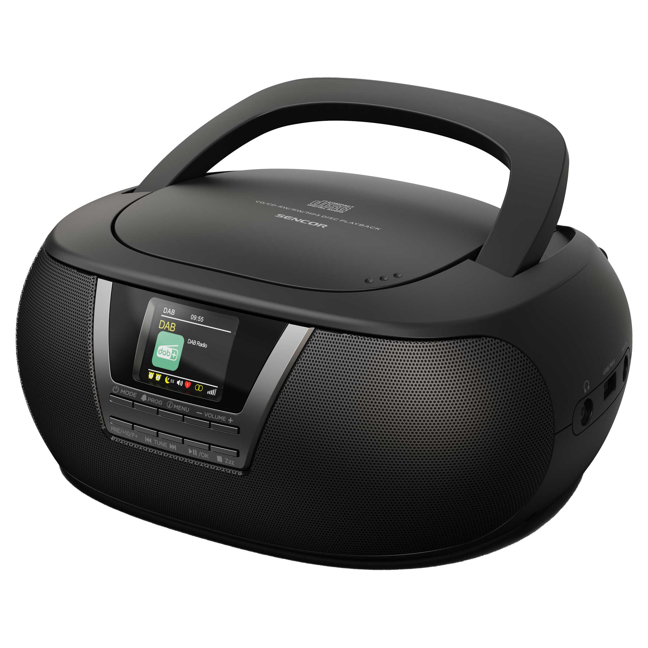 CD-stereoraadio DAB+, Bluetooth, Sencor SPT6200DB - Pilt 3