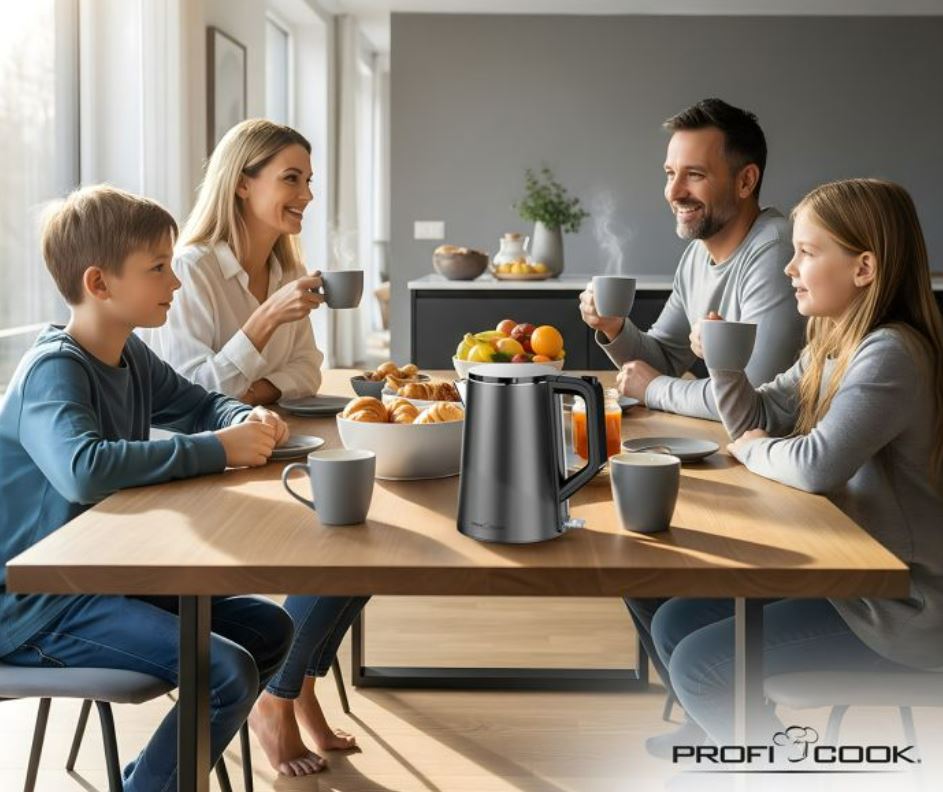 Veekeetja ProfiCook PCWK1290, grafiithall
