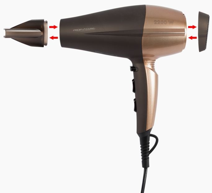 Föön ProfiCare PCHT3010BR, pruun - Pilt 3