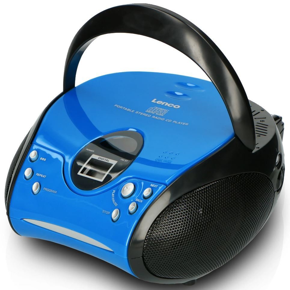 CD-raadio Lenco SCD24BB, sinine/must - Pilt 2