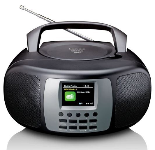 CD-raadio DAB+, Bluetooth, Lenco SCD860BK