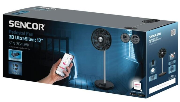 Põrandaventilaator Sencor SFN3040BK - Pilt 6