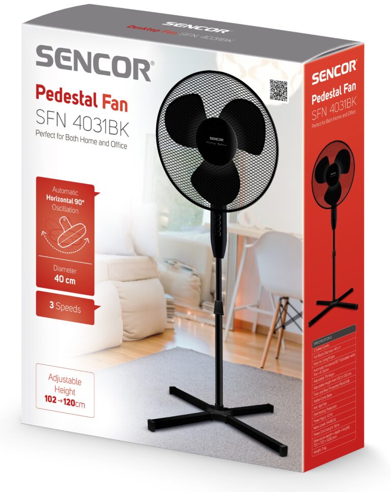 Põrandaventilaator Sencor SFN4031BK - Pilt 2