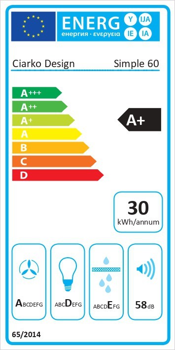 Õhupuhastaja Ciarko Design Simple SmartLink must/kuld - Pilt 6