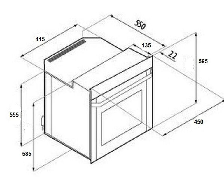 Integreeritav ahi Schlosser STF45BLTL - Pilt 3