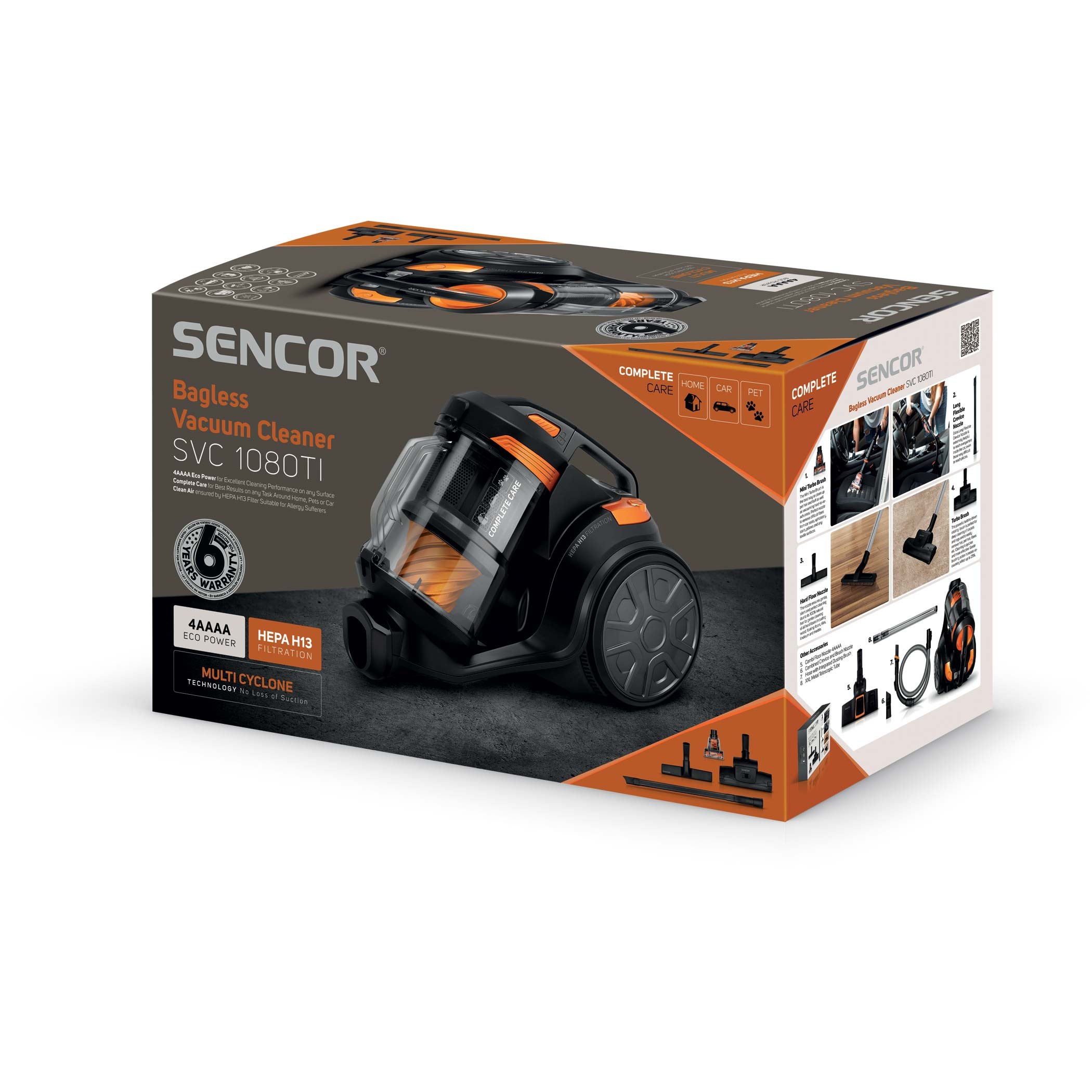 Tolmuimeja Sencor SVC1080TI