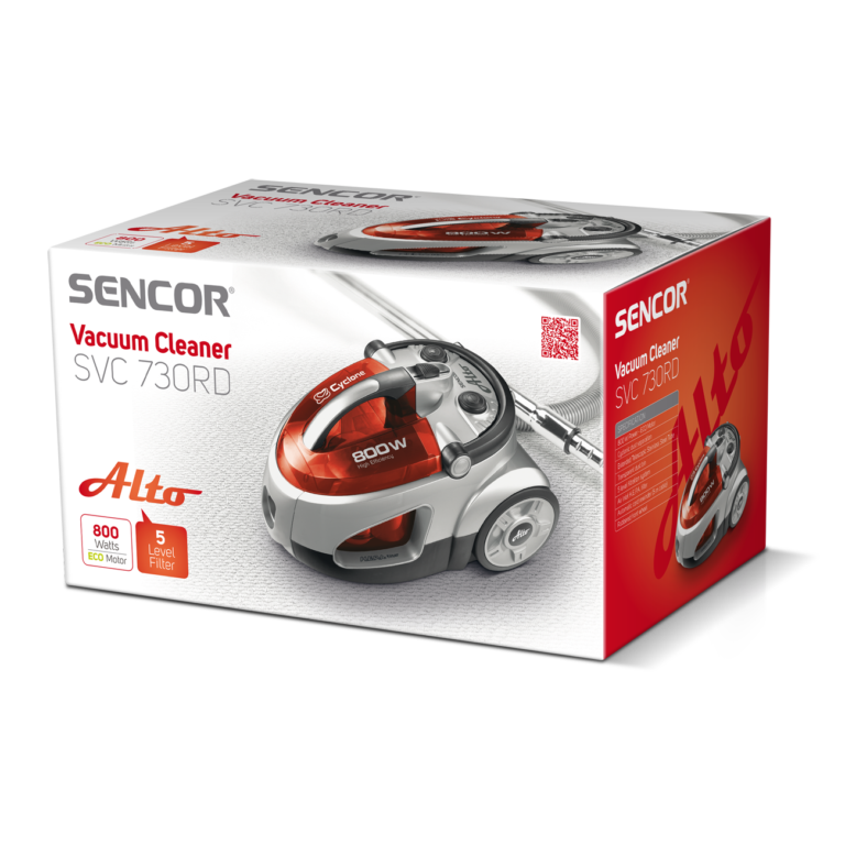 Tolmuimeja Sencor SVC730RD, punane - Pilt 2