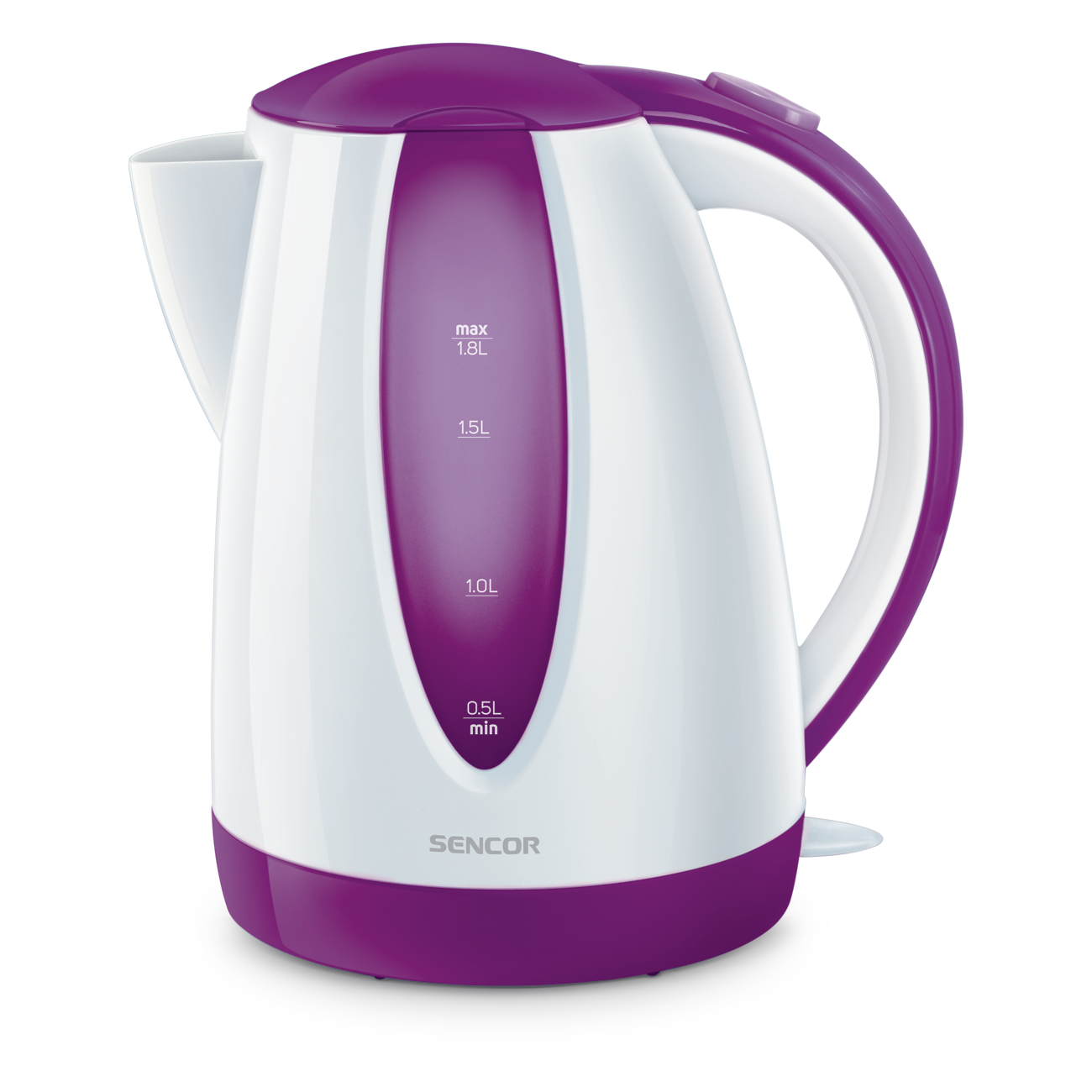 Veekeetja Sencor SWK1815VT, valge/violetne