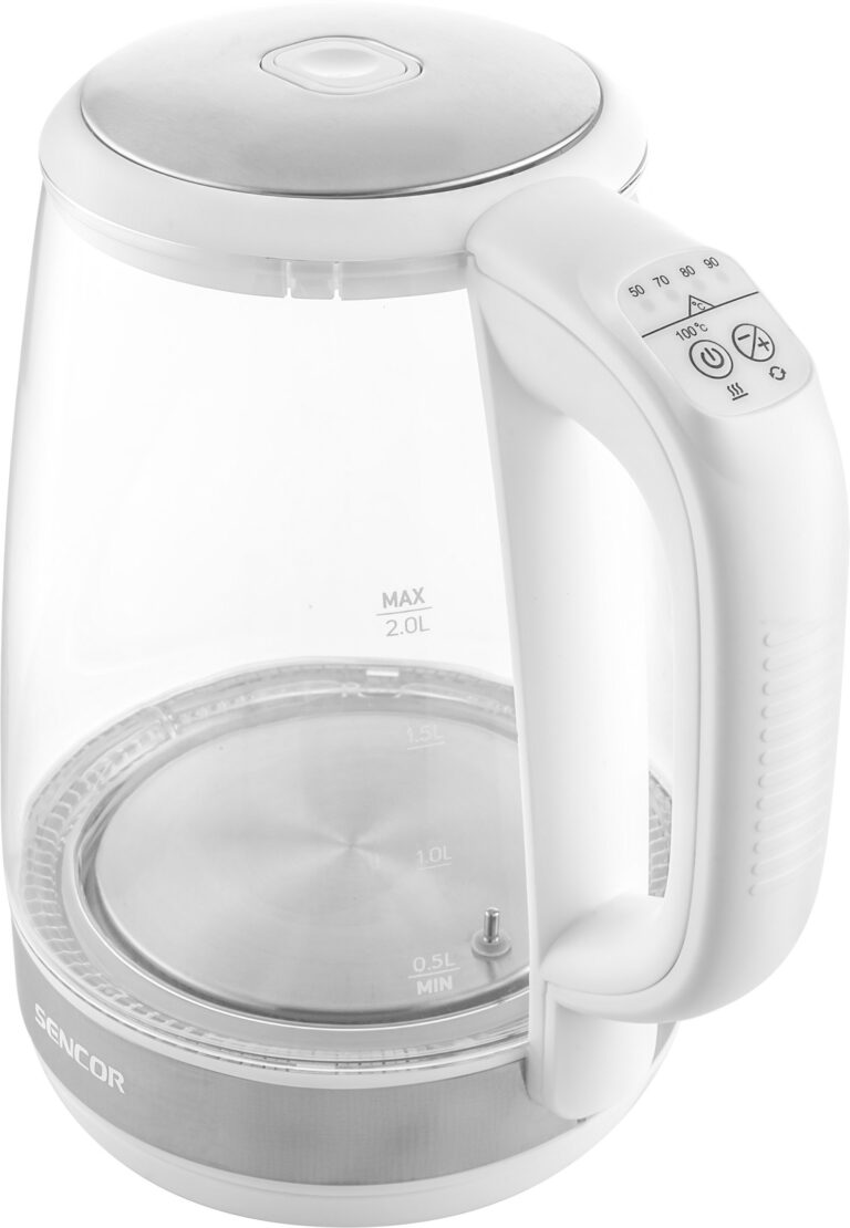 Klaaskorpusega veekeetja Sencor SWK2190WH, valge - Pilt 2