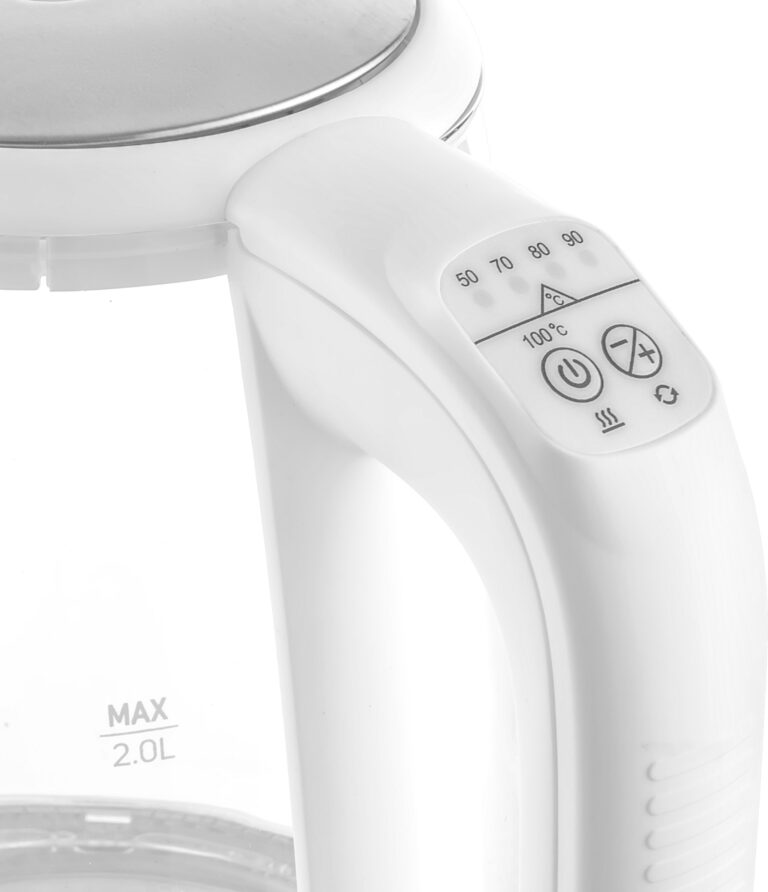 Klaaskorpusega veekeetja Sencor SWK2190WH, valge - Pilt 5