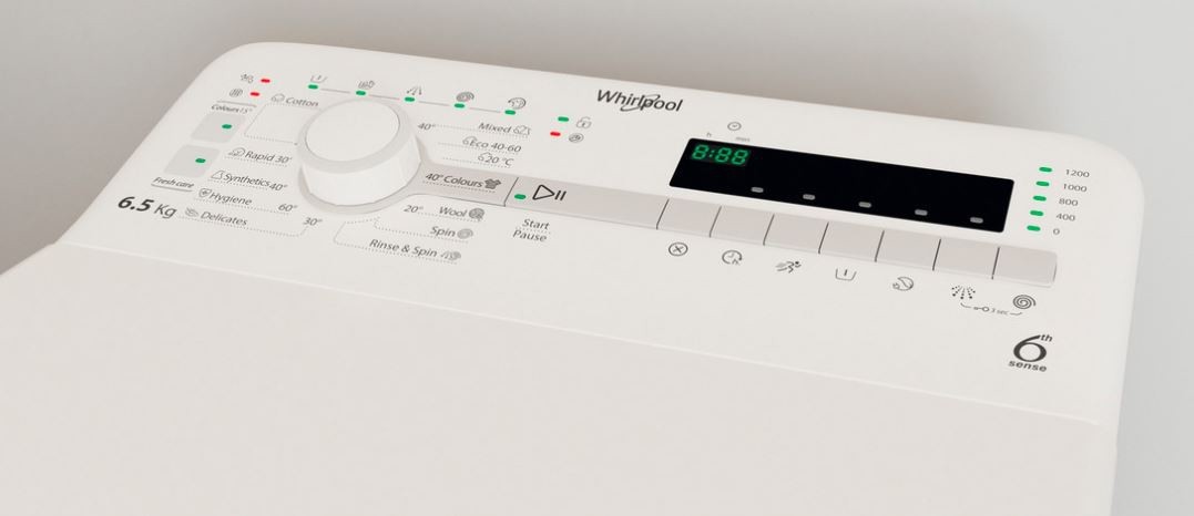 Pealtlaetav pesumasin Whirlpool TDLR65230SSEUN