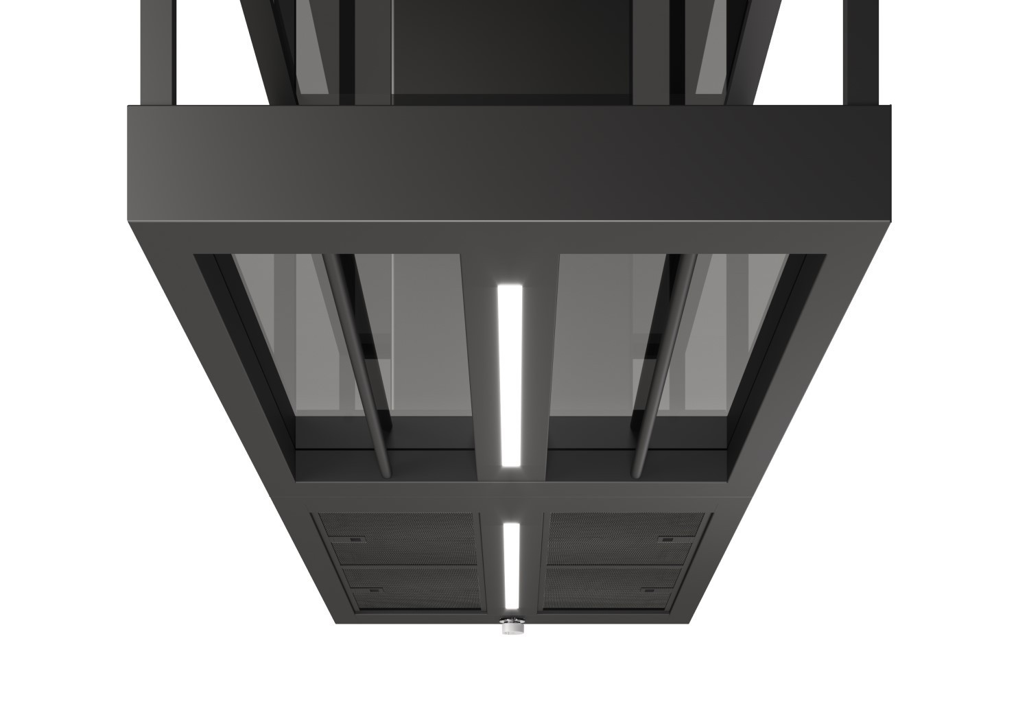 Õhupuhastaja Faber T-Shelf must