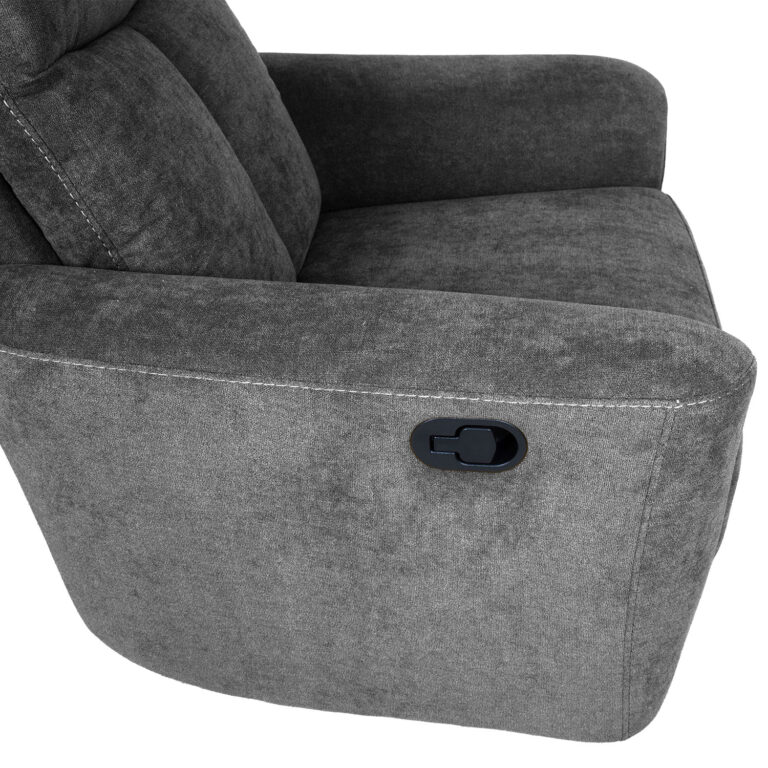 Tugitool GEMMA manuaalne recliner 89x98xH106cm, hall - Pilt 7