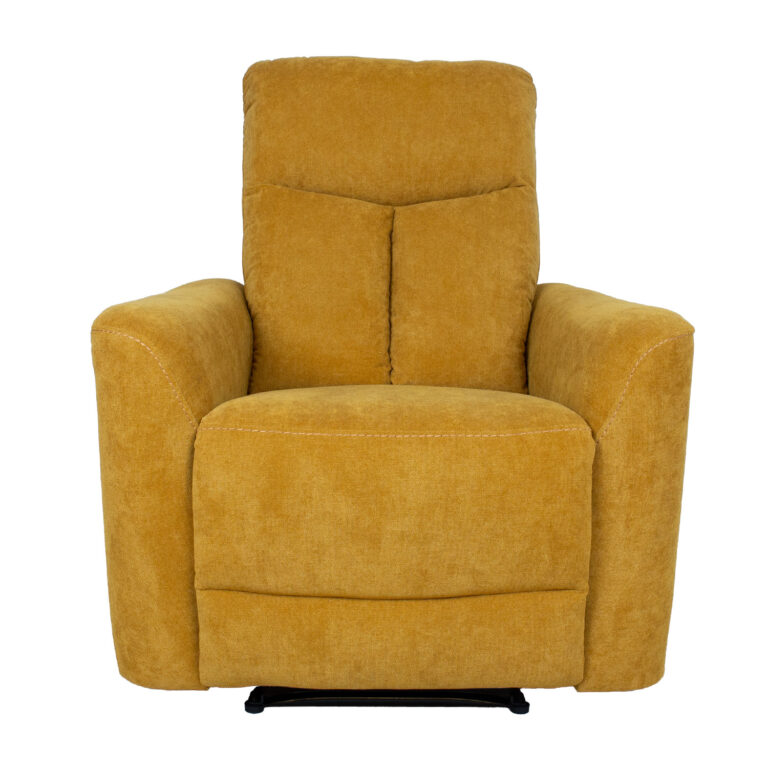 Tugitool GEMMA manuaalne recliner 89x98xH106cm, tumekollane - Pilt 3