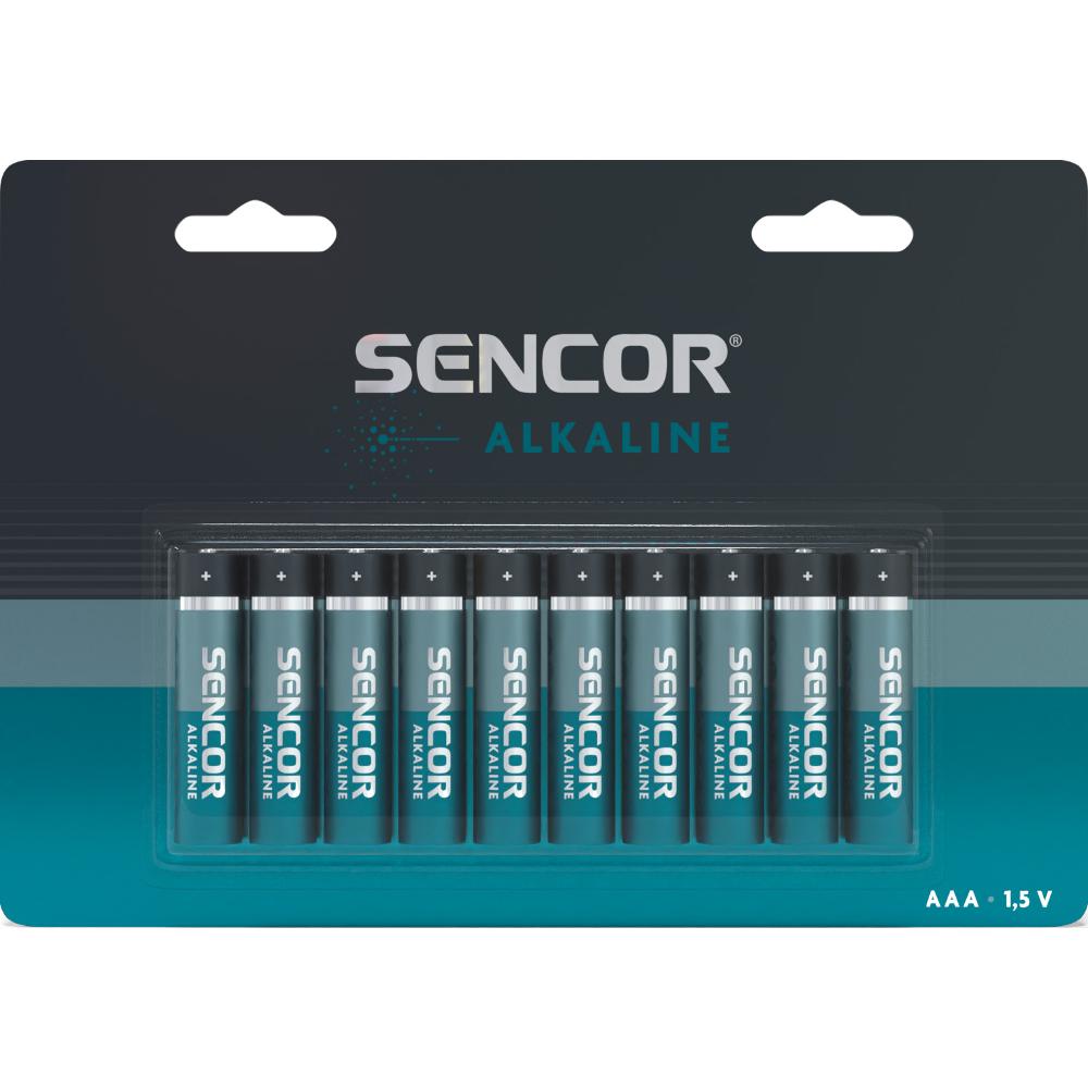 Patareid Sencor SBALR0310BPAAA, 10 tk