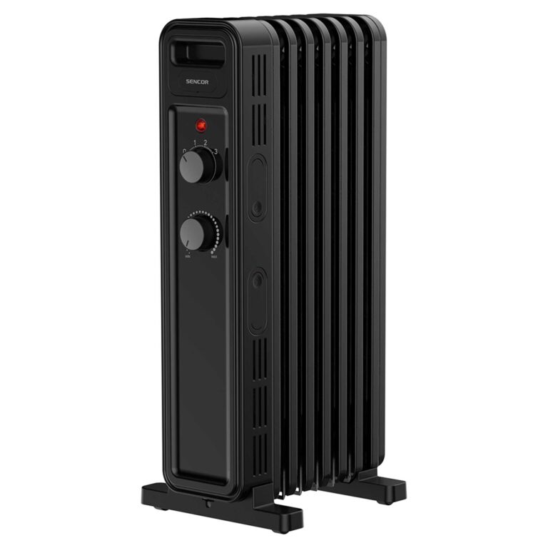 Õliradiaator Sencor SOH3507BK, must