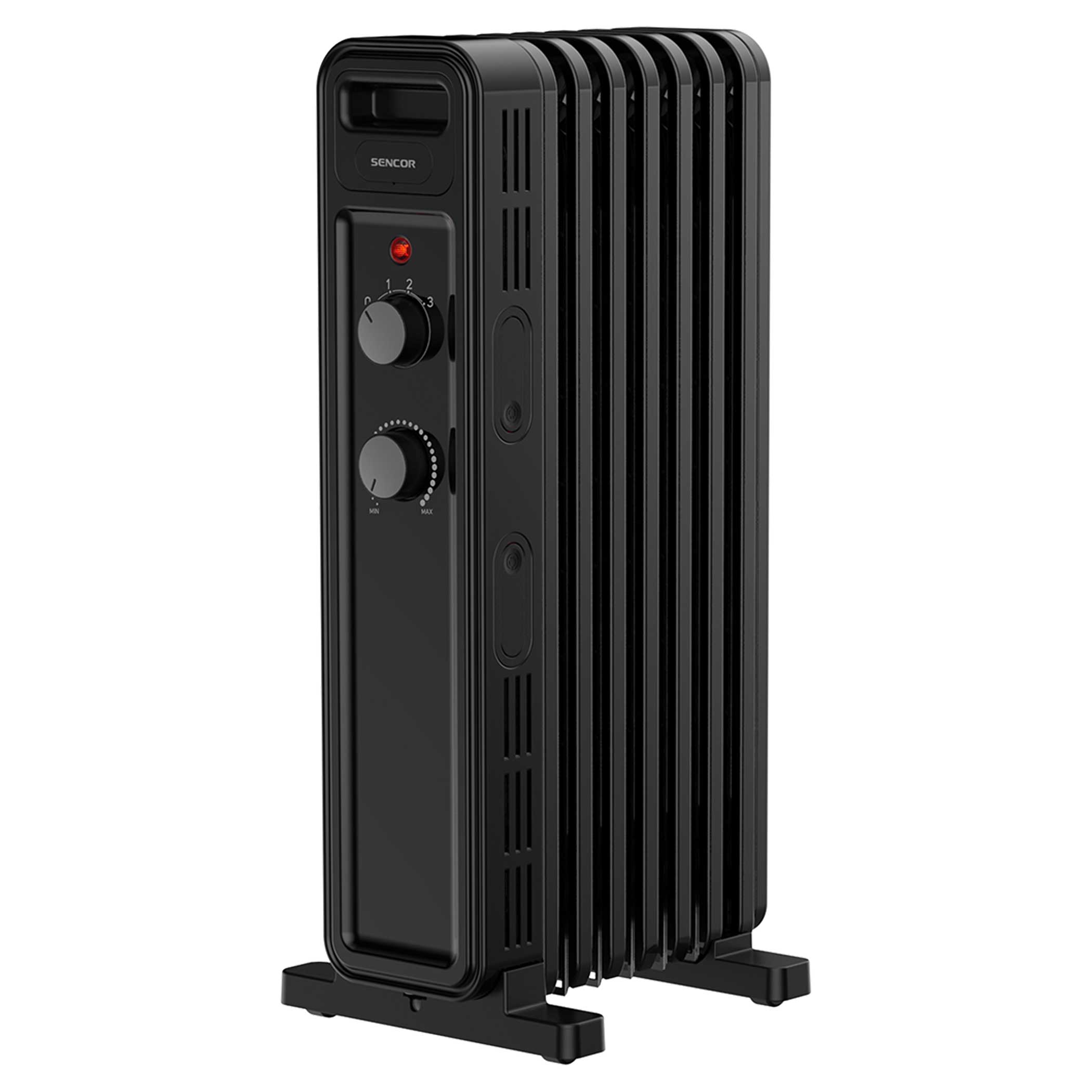 Õliradiaator Sencor SOH3507BK, must