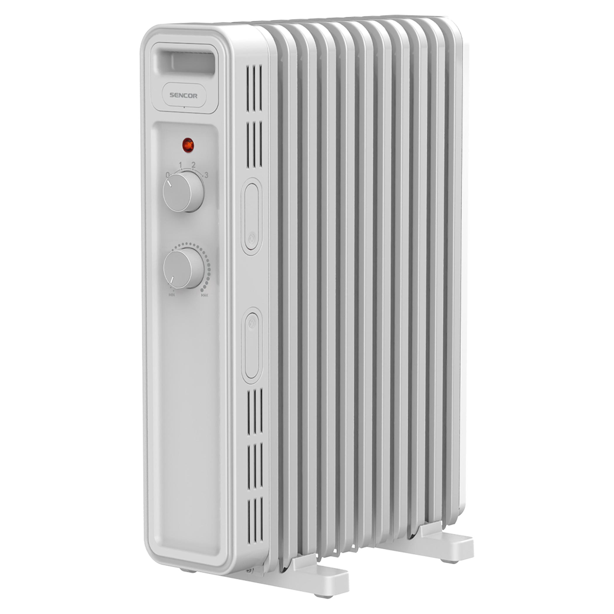 Õliradiaator Sencor SOH3411WH, valge