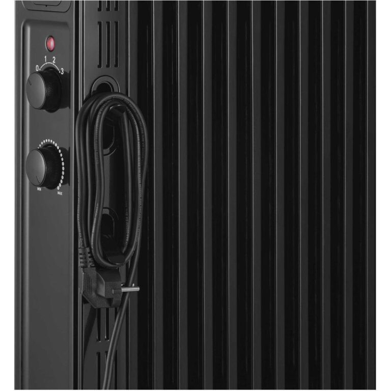 Õliradiaator Sencor SOH3511BK, must - Pilt 4