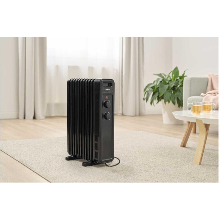 Õliradiaator Sencor SOH3511BK, must - Pilt 6
