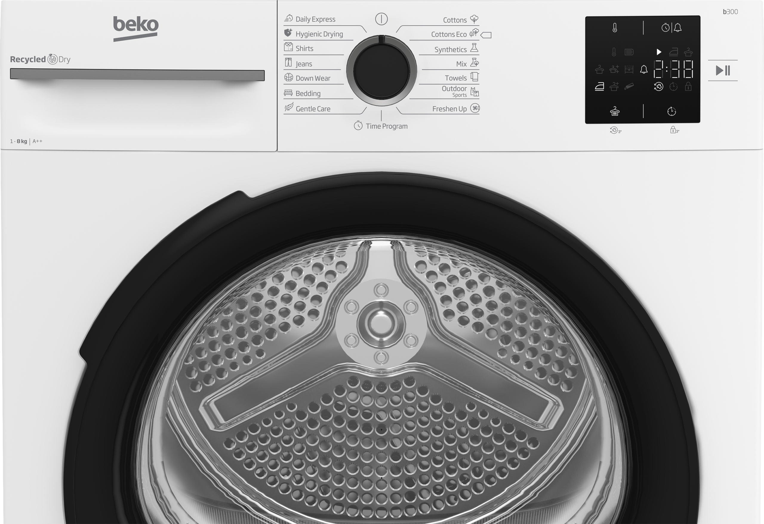 Pesukuivati Beko BM3T38230W - Pilt 4