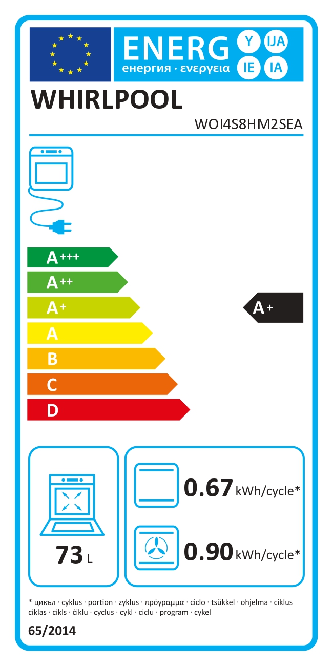 Integreeritav ahi Whirlpool WOI4S8HM2SEA - Pilt 7