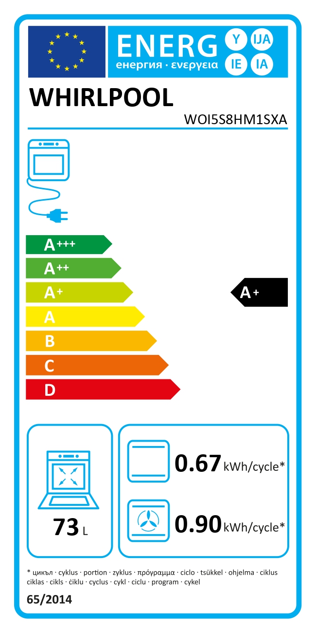 Integreeritav ahi Whirlpool WOI5S8HM1SXA - Pilt 8