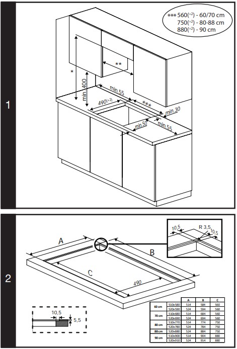 Induktsioonplaat Beko HII64730UFT - Pilt 7