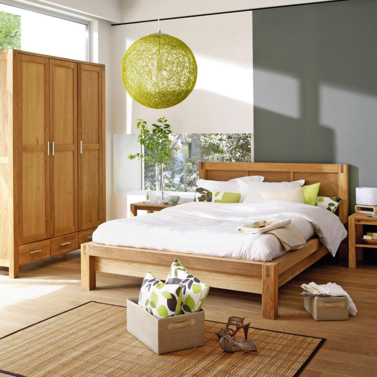 Voodi CHICAGO NEW 160x200cm, madratsiga HARMONY TOP, 176x214,5xH91cm, tammespoon/MDF - Pilt 3