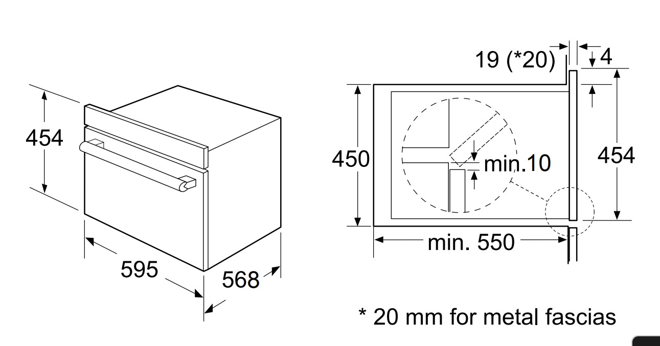 Integreeritav mikrolaineahi Beko BMCI44313FBG