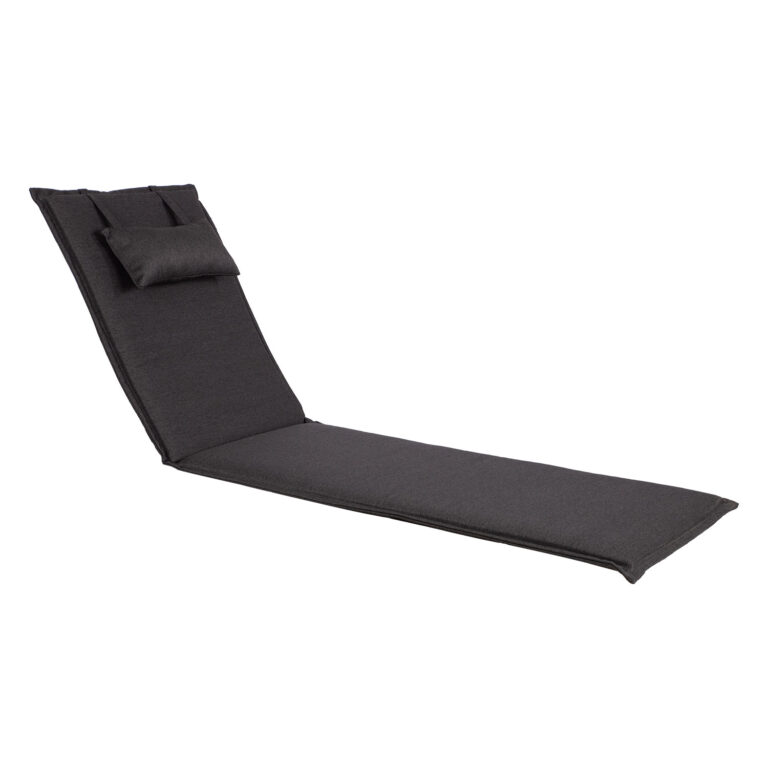 Lamamistooli kate WICKER 55x195x3cm, tumehall, kangas 594, 100% polüester