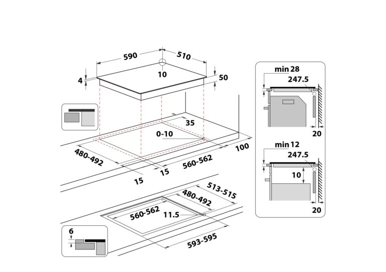 Induktsioonplaat Whirlpool Kitchen Only WTX6014DCF - Pilt 7