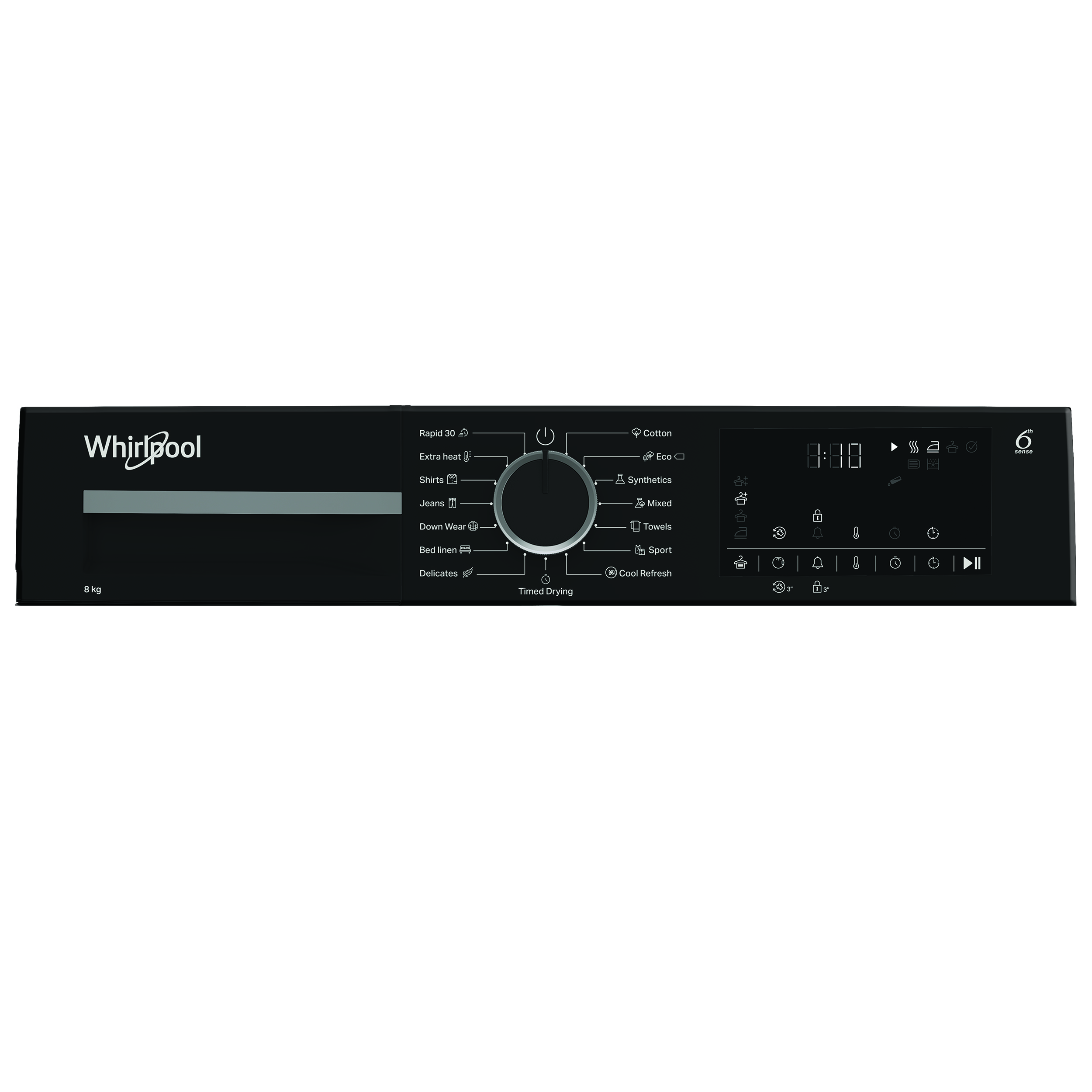 Pesukuivati Whirlpool WPSD8WBSEE - Pilt 3