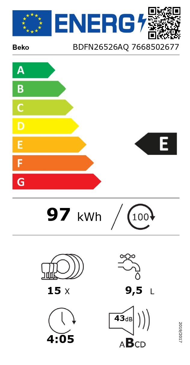 Nõudepesumasin Beko BDFN26526AQ - Pilt 6