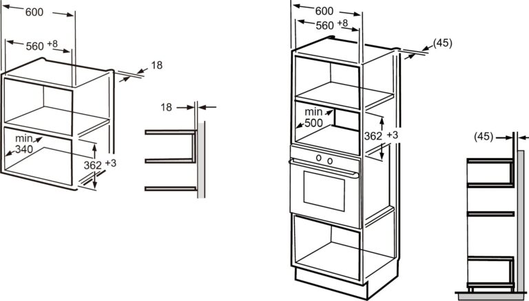 Integreeritav mikrolaineahi Brandt BMG2508B - Pilt 3