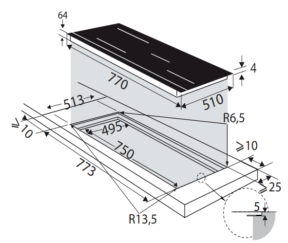 Induktsioonplaat Brandt BPI384HUB - Pilt 4