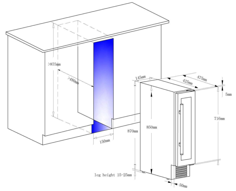 Veinikülmik Climadiff CBU7S1B - Pilt 4