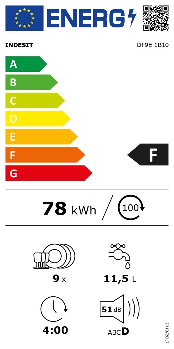 Nõudepesumasin Indesit DF9E1B10 - Pilt 6