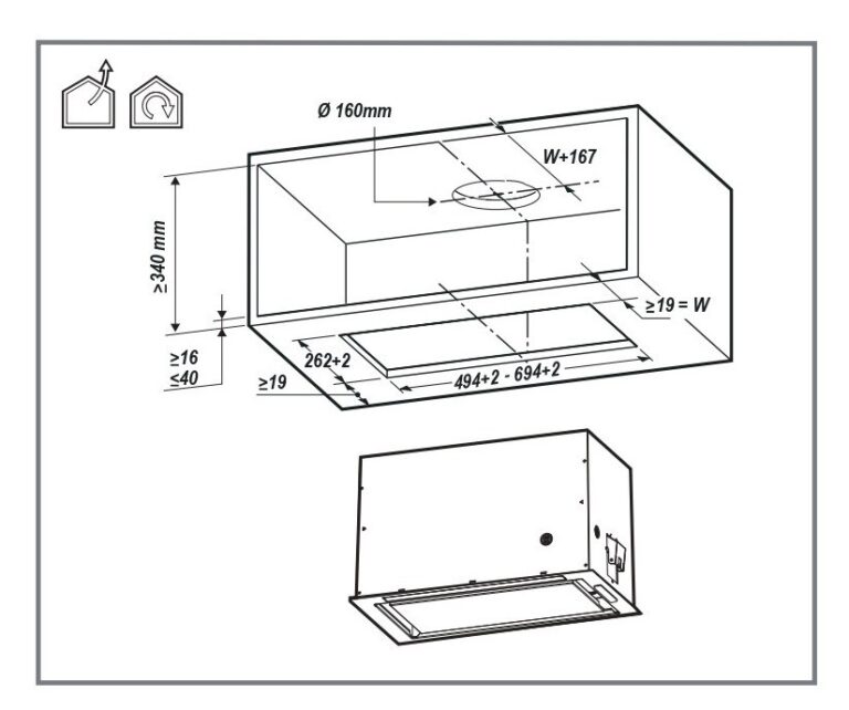 Õhupuhastaja De Dietrich DHG1542X - Pilt 5